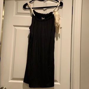 Alice + Olivia Black & White Bow Dress